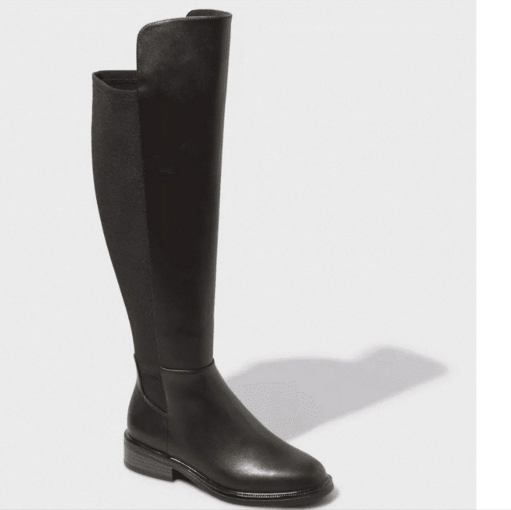 Black Tall Boots|Knee Boots